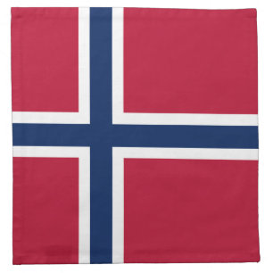 Norway Flag Cloth Napkin