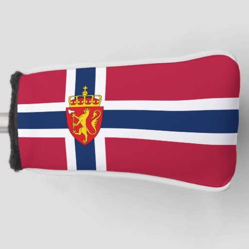 Norway Flag Coat of Arms Golf Head Cover