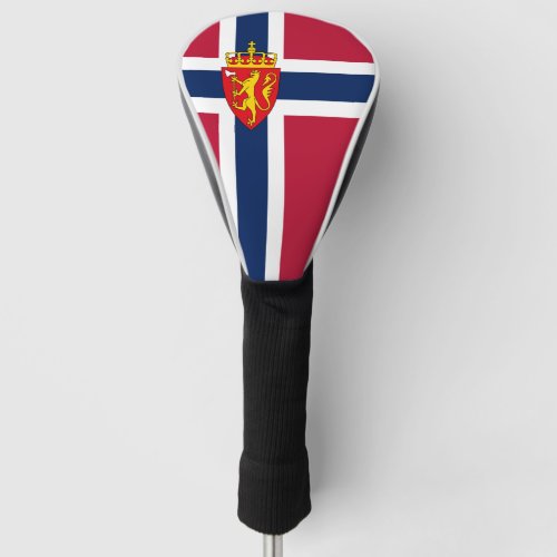 Norway Flag Coat of Arms Golf Head Cover