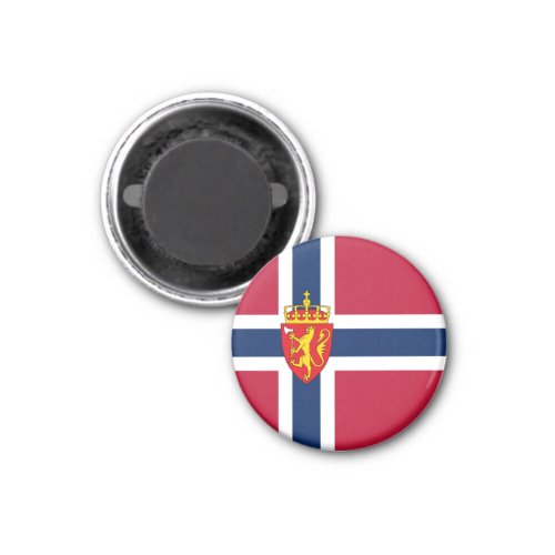 Norway Flag Coat of Arms Magnet