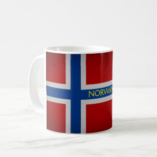 Norway flag coffee mug