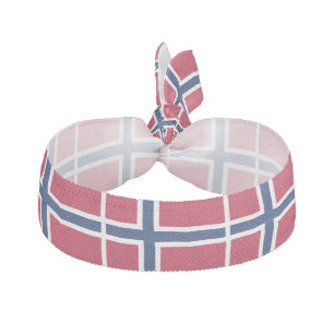 Norway Flag Elastic Hair Tie