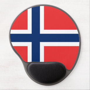Norway Flag Gel Mouse Pad