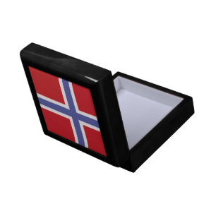 Norway flag gift box