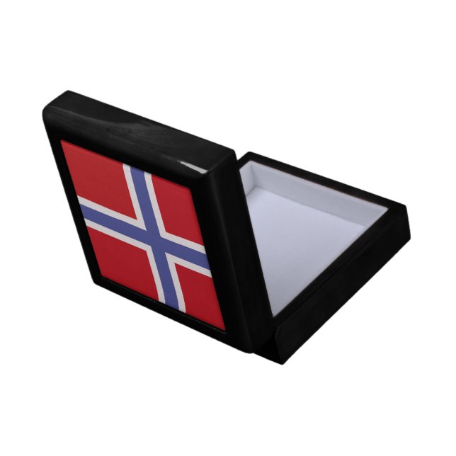 Norway flag gift box (Back Open)