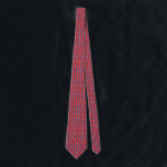 Norway Flag Honeycomb Tie<br><div class="desc">This attractive design consists of a hexagonal pattern formed from the flag of Norway.</div>