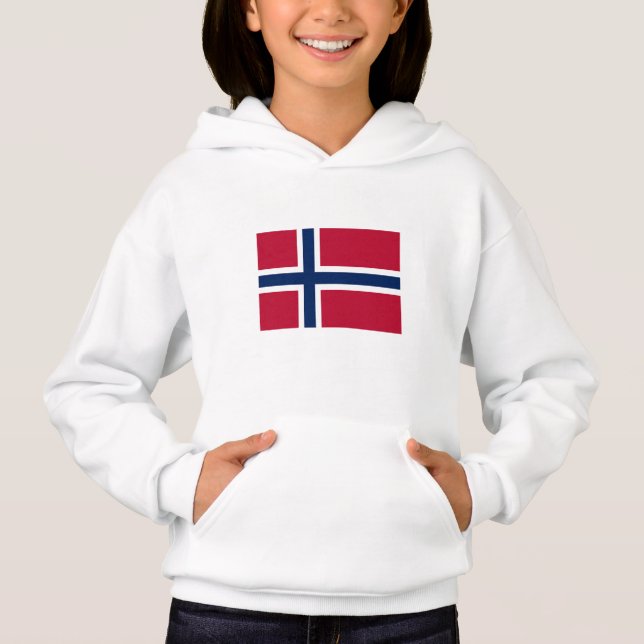 Norway Flag Hoodie (Front)