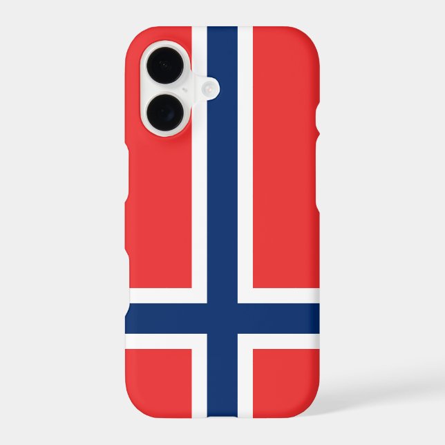 Norway Flag Iphone Case (Back)