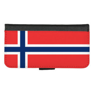 Norway Flag iPhone 8/7 Wallet Case
