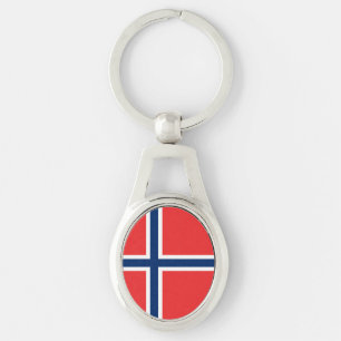 Norway Flag Keychain