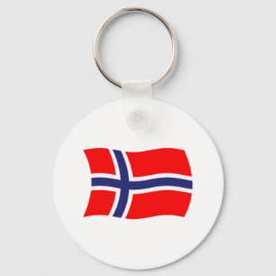 Norway Flag Keychain