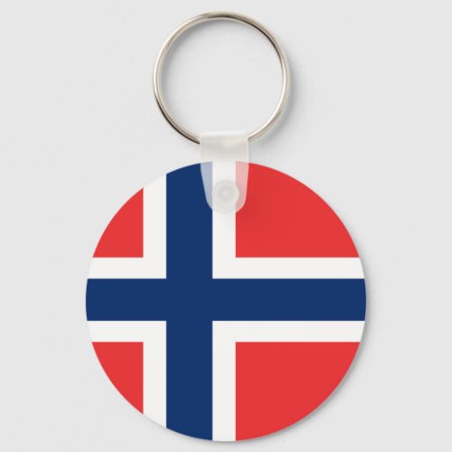 Norway Flag Keychain