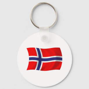 Norway Flag Keychain