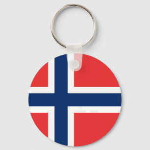 Norway Flag Keychain