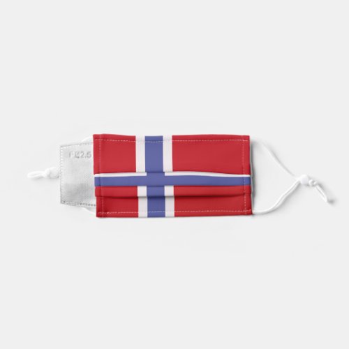 Norway flag kids cloth face mask