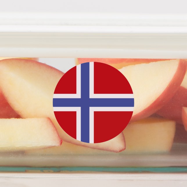 Norway flag kids' labels (Affixed)