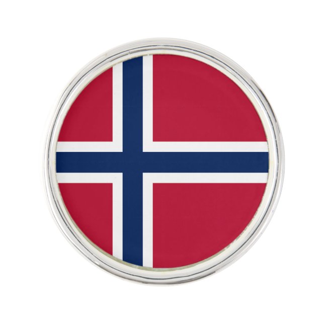 Norway Flag Lapel Pin (Front)