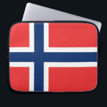 Norway Flag Laptop Sleeve<br><div class="desc">Add a touch of Norwegian pride to your tech accessories with our exclusive laptop sleeve featuring the flag of Norway! Crafted with meticulous attention to detail, this laptop sleeve is more than just a protective case; it’s a celebration of Norway’s rich heritage and cultural pride. The vibrant design prominently displays...</div>