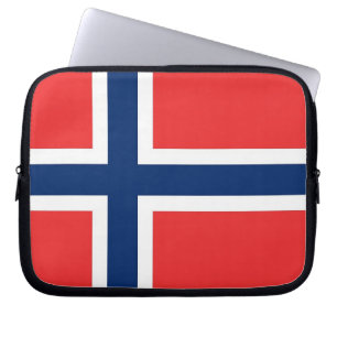 Norway Flag Laptop Sleeve