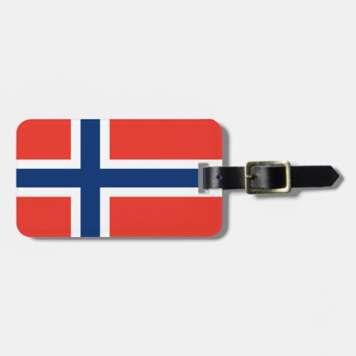 Norway Flag Luggage Tag