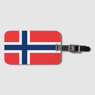 Norway Flag Luggage Tag
