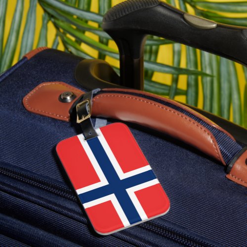 Norway Flag Luggage Tag