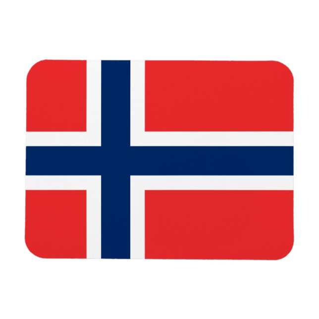 Norway Flag Magnet (Horizontal)