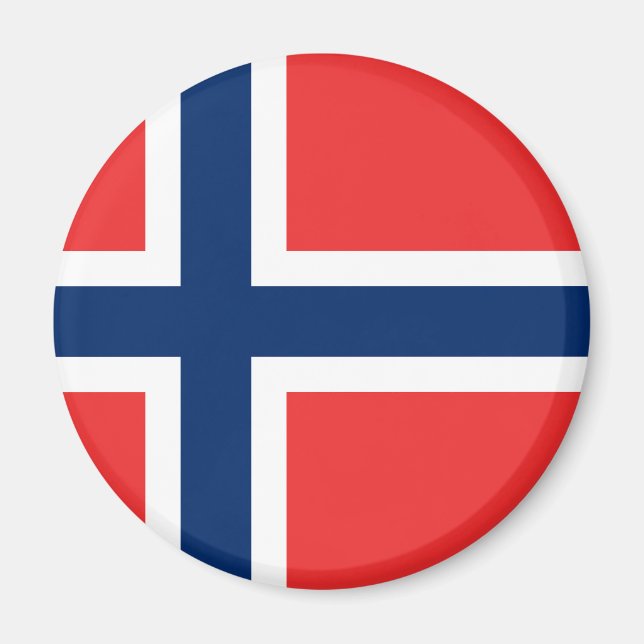 Norway flag magnet (Front)