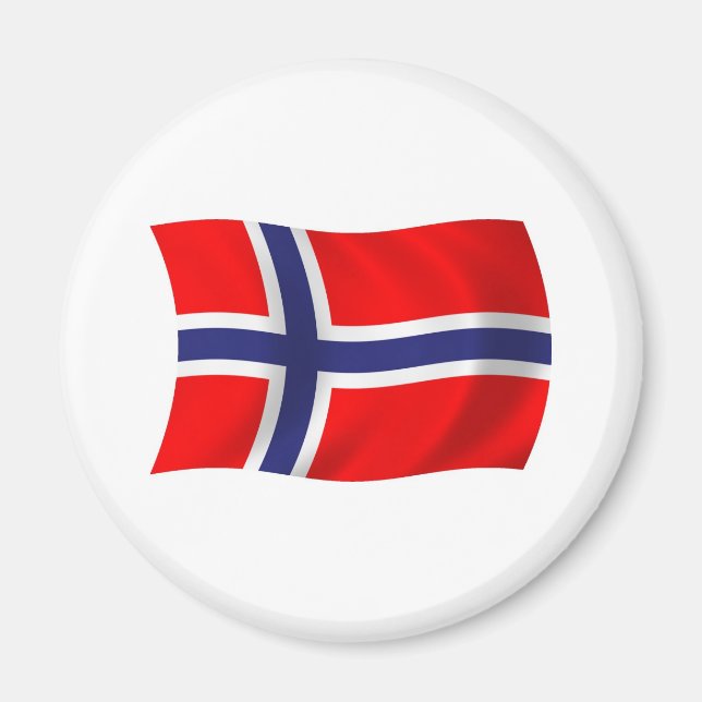 Norway Flag Magnet (Front)