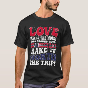 Norway Flag Men & Women Cute Til Norwegians T-Shirt