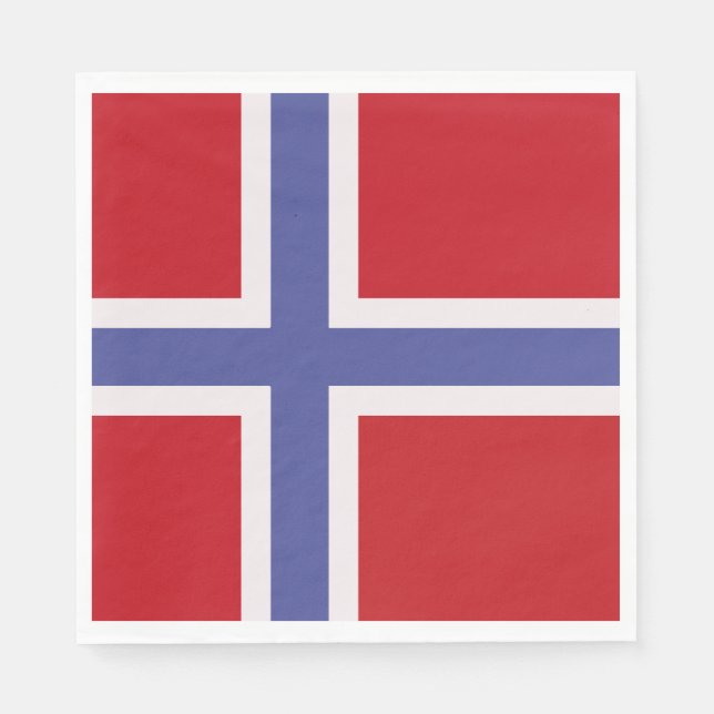Norway flag napkins (Front)