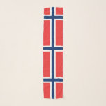 Norway Flag Norwegian Patriotic Scarf<br><div class="desc">Flag of Norway products for Norwegian patriots.</div>