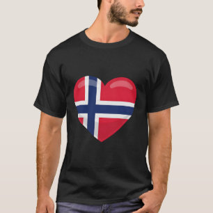 Norway Flag Norwegian Scandinavian T-Shirt