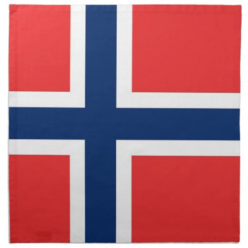 Norway Flag on MoJo Napkin