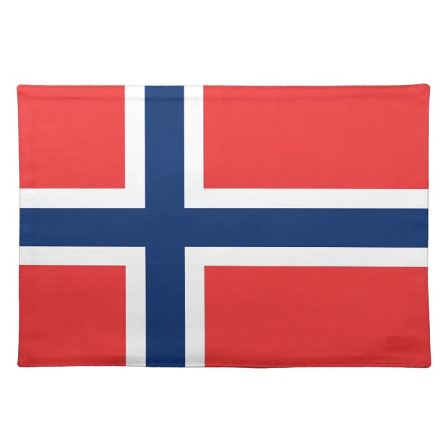 Norway Flag on MoJo Placemat (Front)