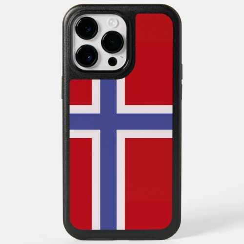 Norway flag OtterBox iPhone 14 pro max case