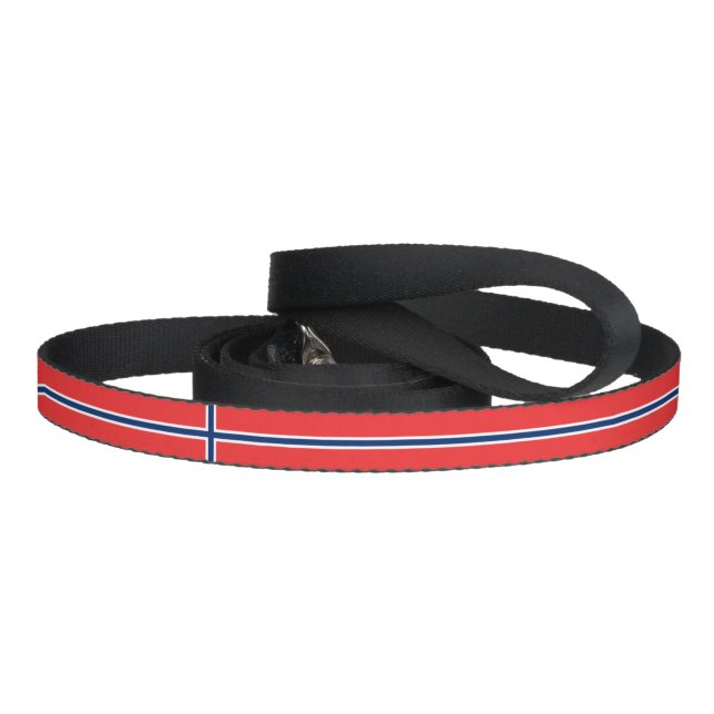 Norway Flag Pet Leash (Handle)