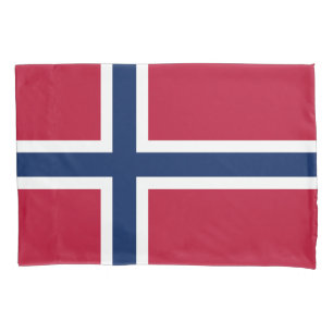 Norway Flag Pillow Case