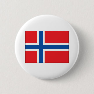 Norway Flag Pinback Button