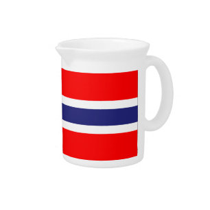 Norway flag Pitcher