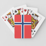 Norway Flag Playing Cards at Zazzle