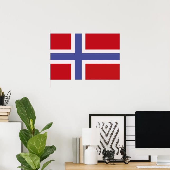 Norway flag poster (Home Office)