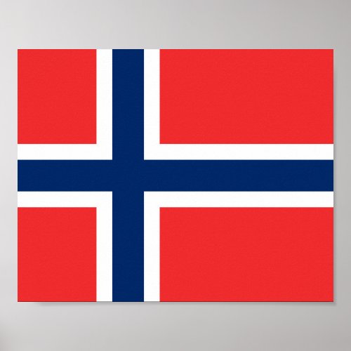 Norway Flag Poster