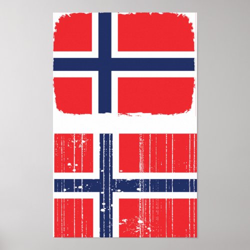 Norway Flag Poster
