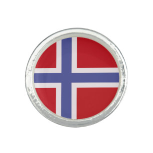 Norway flag ring