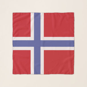 Norway flag scarf