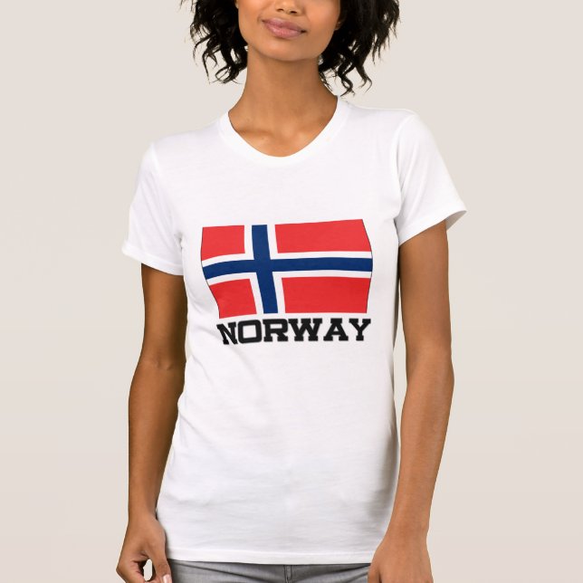 Norway Flag T-Shirt (Front)