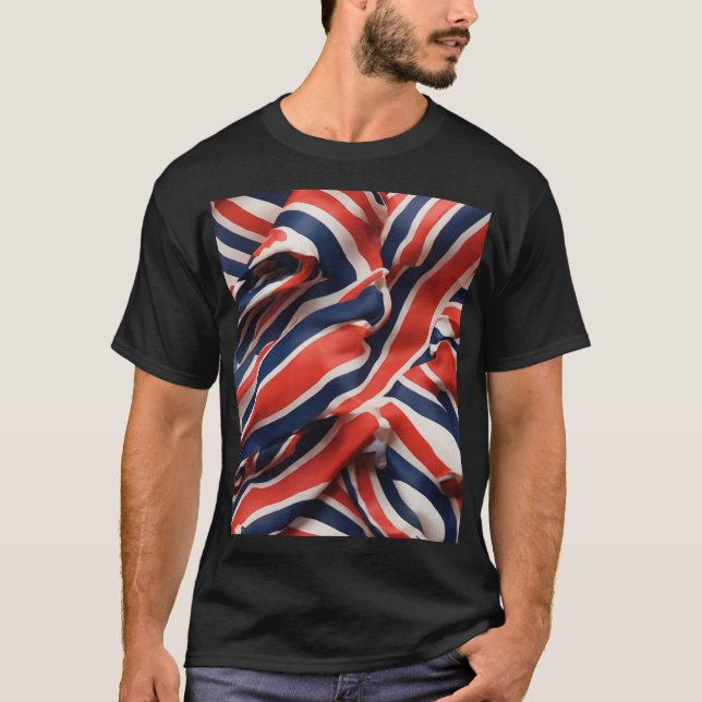 Norway Flag  T-Shirt (Front)