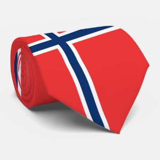 Norway Flag Tie