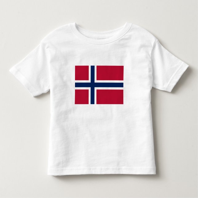 Norway Flag Toddler T-shirt (Front)